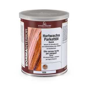 Sơn gỗ gốc dầu Hardwax Parquet Oil Plus 10/30 Gloss - Borma Wachs (Ý)